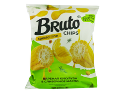Картошечка Bruto "Вареная кукуруза & сливочное масло" 100гр