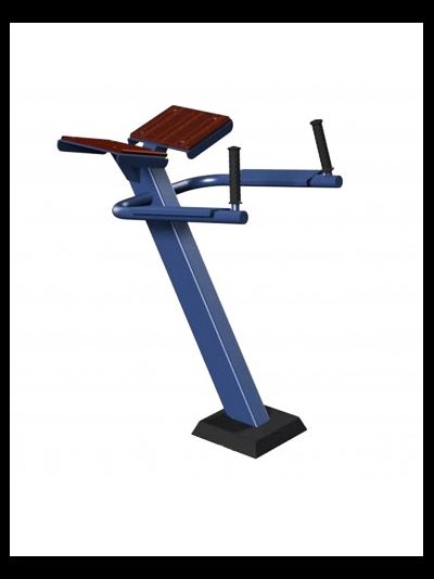 Уличный тренажер гиперэкстензия обратная AVU041