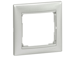 Legrand 770151, Valena Рамка 1 пост, алюминий