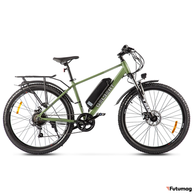 Электровелосипед Gelbert Ran 2 ST зеленый