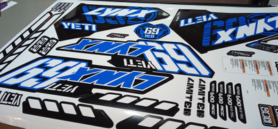 Наклейки на снегоход lynx Army Yeti 600 e-tec #1848