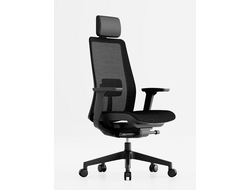 Офисное кресло Krede K10A-QW, сетка HE-00 CHARCOAL