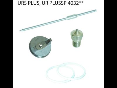 Набор сменных сопел для краскопультов Asturomec UR/S PLUS, UR PLUS/SP 4032**