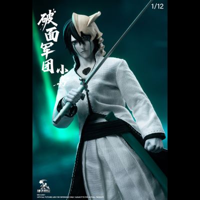 ПРЕДЗАКАЗ - Улькиорра Сифер (Блич, Bleach) - Коллекционная фигурка 1/12 Broken Face Corps Ulquiorra (CZ001) - Hammer Model Play ?ЦЕНА: 10600 РУБ.?