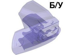 ! Б/У - Hero Factory Armor with Ball Joint Socket - Size 4, Trans-Purple (90640 / 6139221) - Б/У