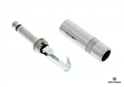 Изображение в разобранном виде разъема REAN by Neutrik NYS224 кабельный разъем Jack 6.3мм TS