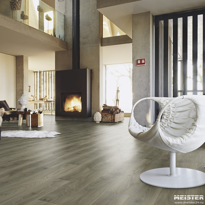 Ламинат Meister LD150 Дуб Крим Грей 7005 32 класс толщина 8 мм с фаской 2.550 м2