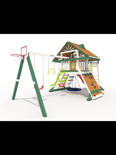Детская площадка IgraGrad Крепость Фани с рукоходом (Домик) мод.1