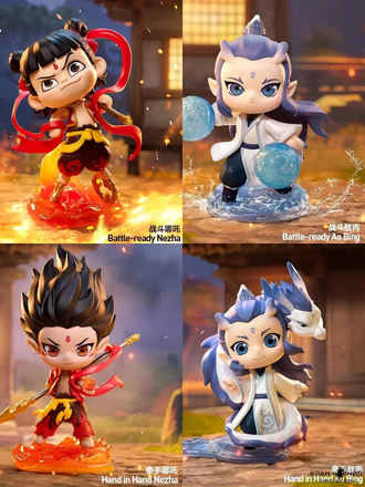Официальный Blind Box «Нэчжа побеждает Царя драконов», серия «Рожденные узы»
