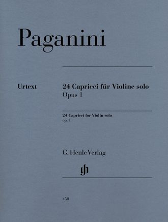 Paganini 24 Capricci op. 1