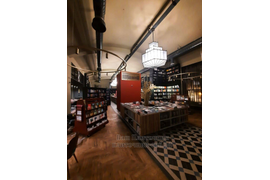 укладка ковра из метлахской плитки