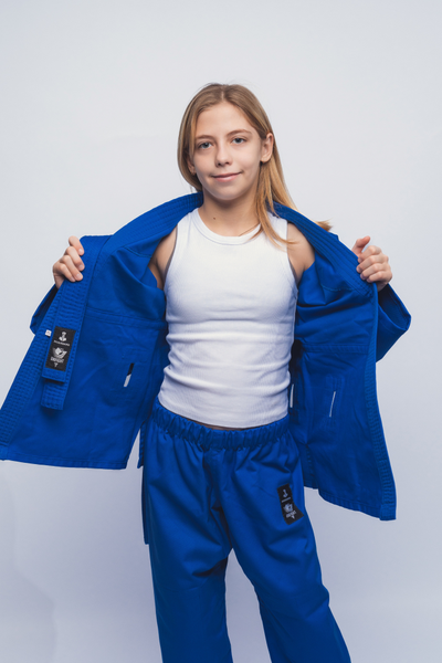 Кимоно для универсального боя UNIFIGHT синее