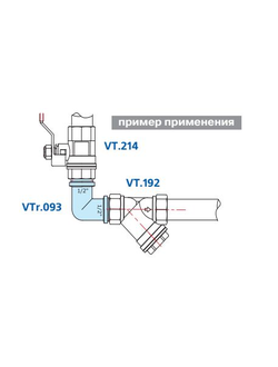 Уголок латунный никелированный Valtec VTr.093 шш 1/2 3/4 1 резьба наружная - наружная