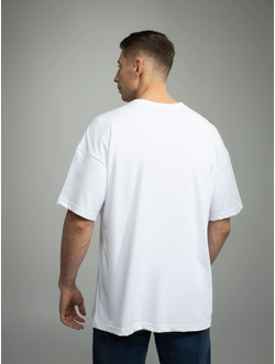 44 (XS) Футболка мужская "Evolution" ОВЕРСАЙЗ размер 44 для сублимации