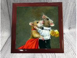 Шкатулка "Крыса" №11