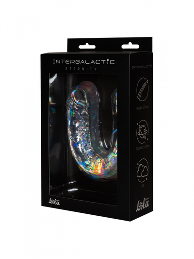 7080-08 Прозрачный дилдо Intergalactic Eternity
