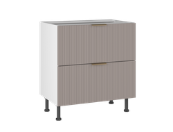 Кухня ФЬЮЖН - Стол СЯ-(2)-80 Волна мокко