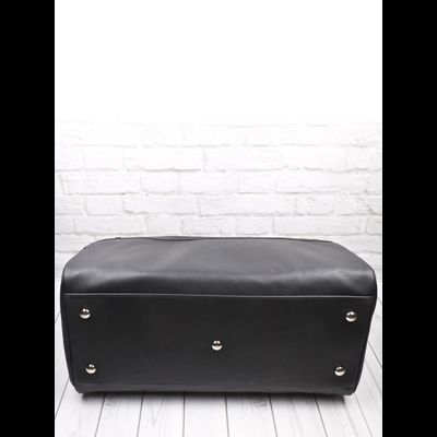 Кожаная дорожная сумка Caspoli Premium black (арт. 
4040-51)