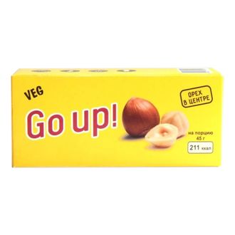 Шоколадный батончик "Go up", 45гр (RawToGo)