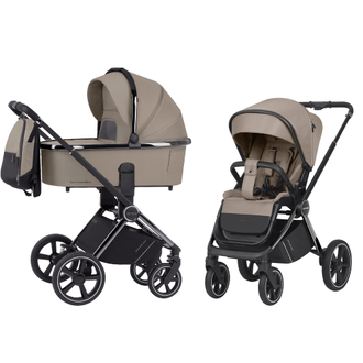 Коляска 2в1 Carrello Ultimo CRL-6520 Pearl Beige CHROME 2024