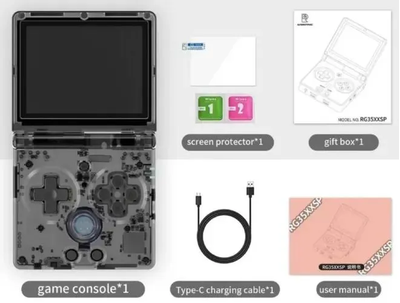 Портативная игровая консоль Anbernic RG35XXSP 64Gb+128Gb