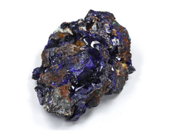 Азурит, Азуромалахит, коллекционный образец, Китай (43*32*23 мм, 35 г) №25650