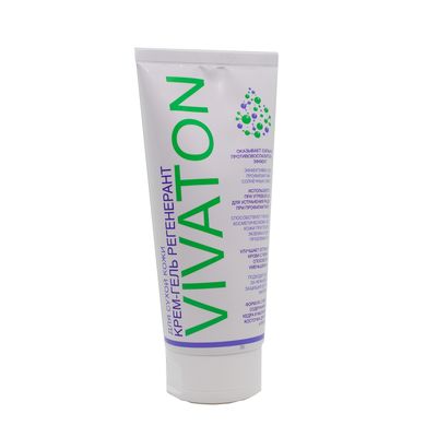 Крем-Гель регенерант для сухой кожи "Виватон" , 200 мл туба