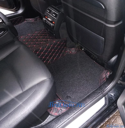 3D коврики в салон BMW 7 серия из экокожи