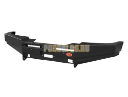 Передний силовой бампер серии Туризм на Chevrolet NIVA 2002-2020 (02.106.01)