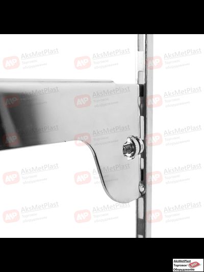V300DX/SX Кронштейн 300мм под полку левый и правый хром, для профиля Vertikal