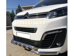 Защита переднего бампера G d60/60 для Citroen Space Tourer (2018-...)