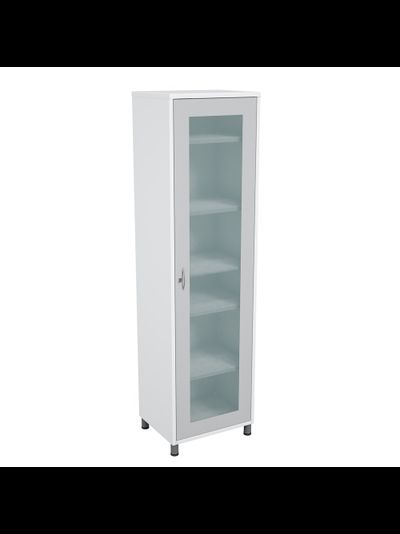 Шкаф-витрина медицинский металлический ШВМр-1.1