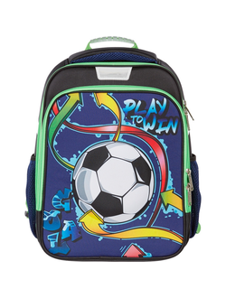 Школьный рюкзак №1School Flex Goal с ортопедической спинкой (синий)