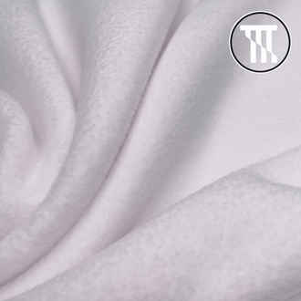 Флис, цв. Белый