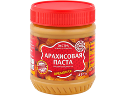 Арахисовая паста (Азбука Продуктов) кремовая 340гр (12)