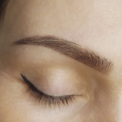 Айколор Натурал Браун зажившие работы