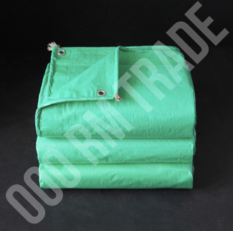 Тент тарпаулин 120г/м2 - 10x12м (усиленный край)