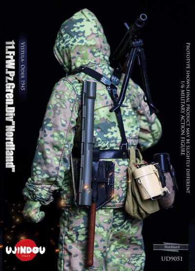ПРЕДЗАКАЗ - Немецкий пулеметчик - Коллекционная ФИГУРА 1/6 Oder 1945  (UD9051) - UJINDOU ?ЦЕНА: 23700 РУБ.?