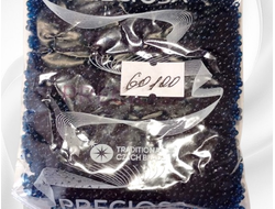 Темно-синий непрозрачный бисер