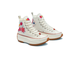 оригинальные Кеды Converse Run Star Hike High Top белые с цветочками купить в спб A03261C