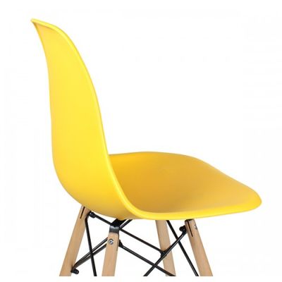 Дизайнерский стул «Eames», DSW WX-503 (желтый)