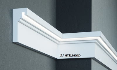 Фасадный карниз для подсветки KC306