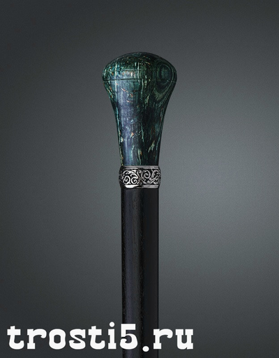 Трость "Барон Аква блю" матовый