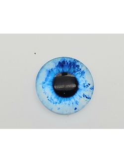 Глазки стеклянные неклеевые дизайн 9, размер 6 мм