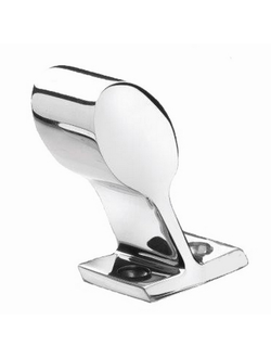 Опора поручня передняя Vetus V-quipment STEUN20V для трубы Ø20мм 60° из нержавеющей стали AISI316