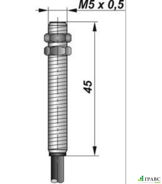 Индуктивный взрывозащищенный датчик SNI 00-1,2-L резьба М5х0,5