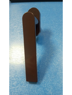 0011-Ручка алюминиевая "Melke Линия", 43 мм коричневая