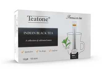Индийский черный чай "Teatone" в стиках (100 шт x 1,8 гр)