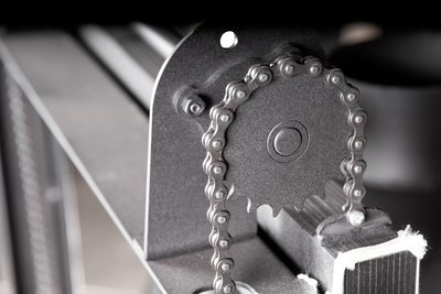 Каминная топка Альфа 700 К/КВ белый/черный шамот с контргрузом, Экокамин (Россия)