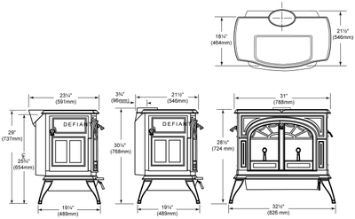 Печь Vermont Castings Defiant